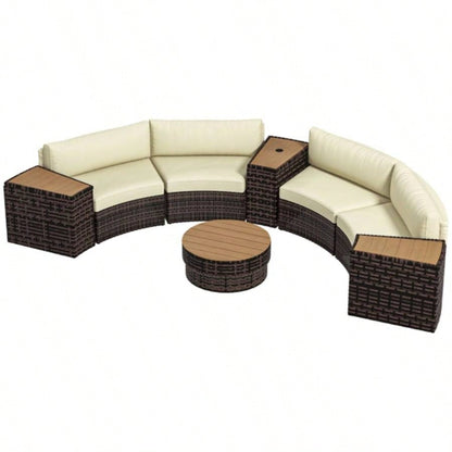 Pieces Patio Furniture Set