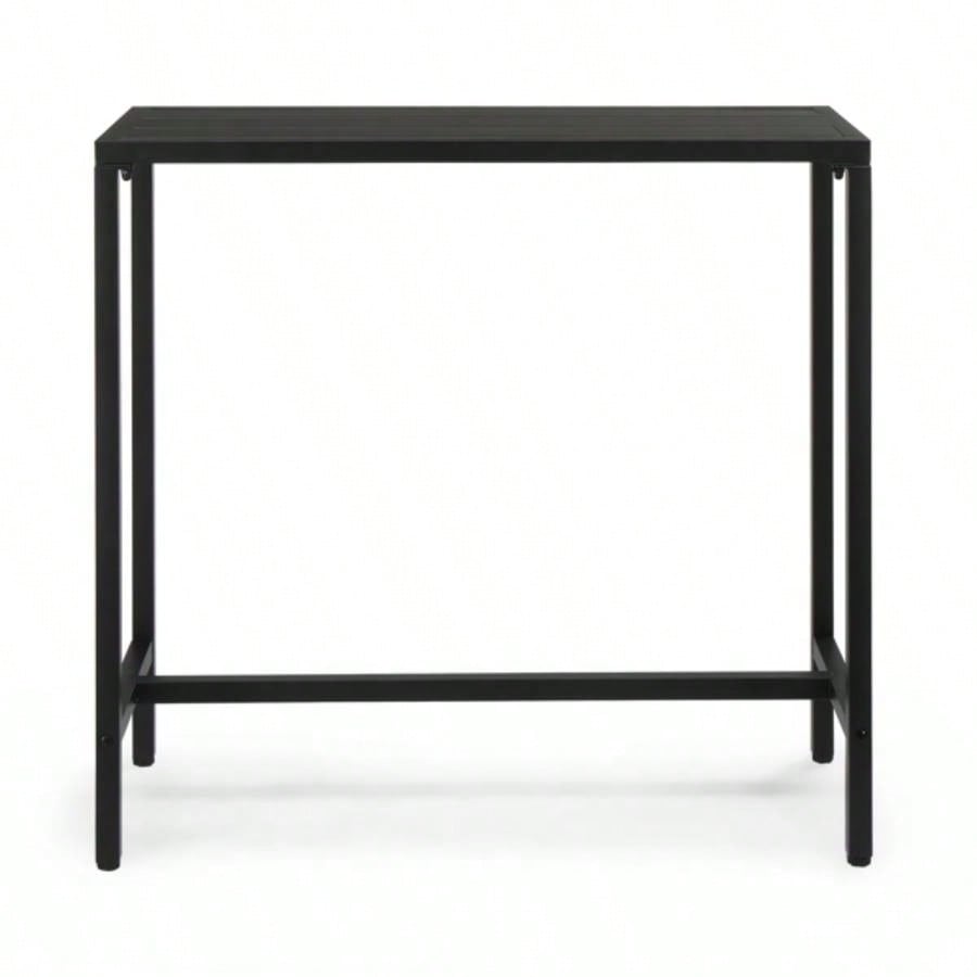 Replace 8504052740in Iron With Adjustment Knob Patio Bar Table Black