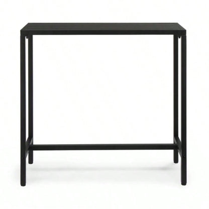 Replace 8504052740in Iron With Adjustment Knob Patio Bar Table Black