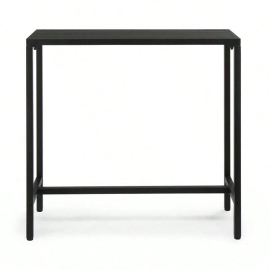 Replace 8504052740in Iron With Adjustment Knob Patio Bar Table Black