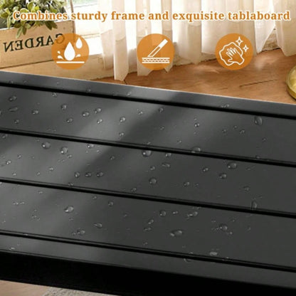 Replace 8504052740in Iron With Adjustment Knob Patio Bar Table Black