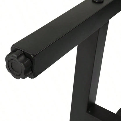 Replace 8504052740in Iron With Adjustment Knob Patio Bar Table Black