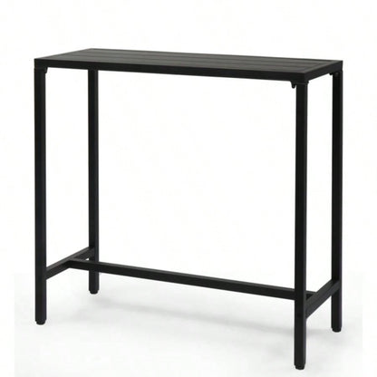 Replace 8504052740in Iron With Adjustment Knob Patio Bar Table Black