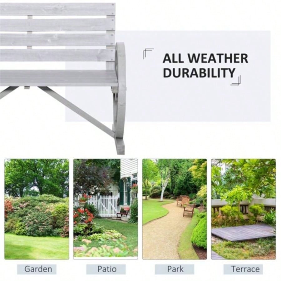 2Garden Chair - Gray Prohibited by