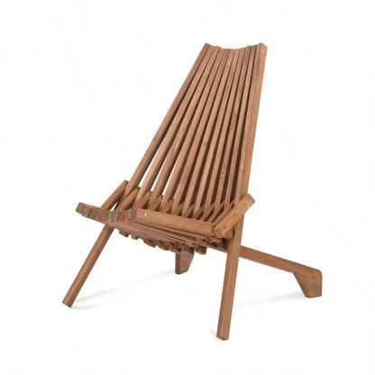 Replace 66876605Wood Folding Chair Outdoor, Low Profile Acacia Wood Lounge Chair Balcony Porch Backyard Patio Lawn Garden