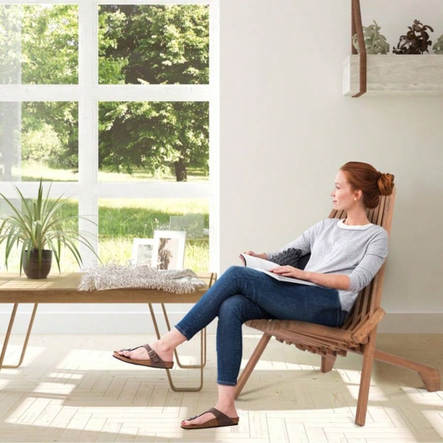 Replace 66876605Wood Folding Chair Outdoor, Low Profile Acacia Wood Lounge Chair Balcony Porch Backyard Patio Lawn Garden