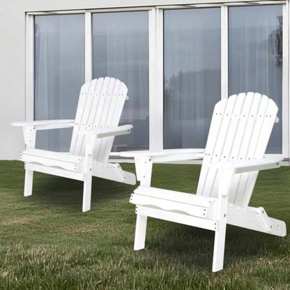 Wood Lounge Patio Chair Garden Outdoor Wooden Folding Embossed Adirondack Chair Set of 2 Solid Cedar Wood Lounge Patio Chair with Wood Grain