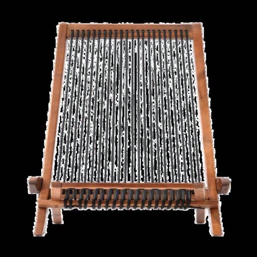folding roping wood chair