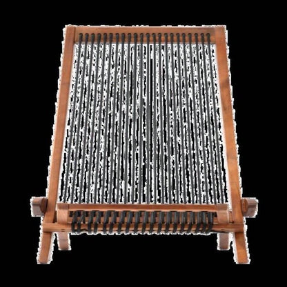 folding roping wood chair