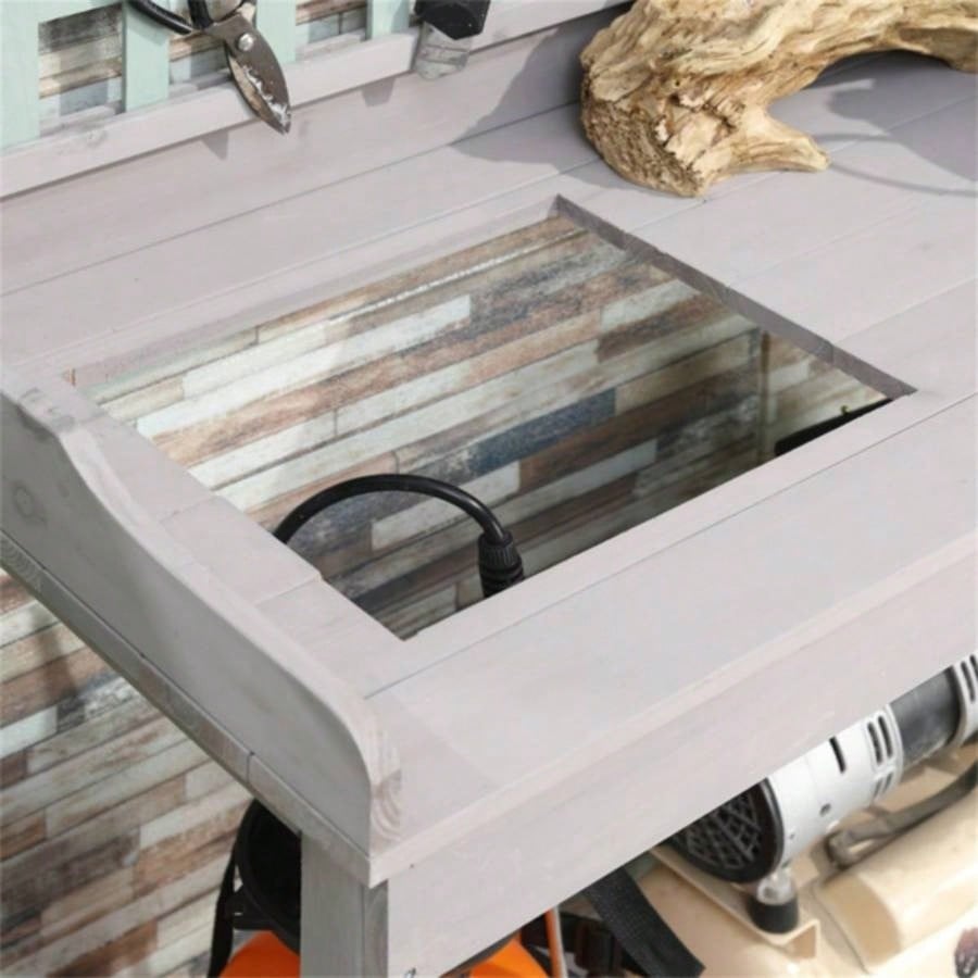 Garden Work Open Shelf Storage