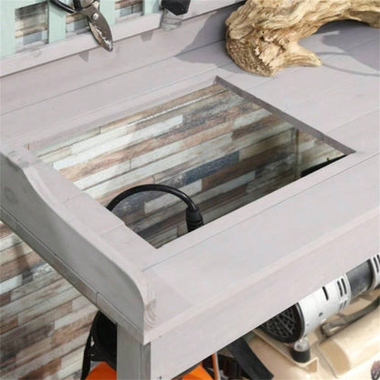 Garden Work Open Shelf Storage