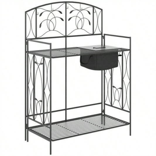 Garden Work Open Shelf Storage