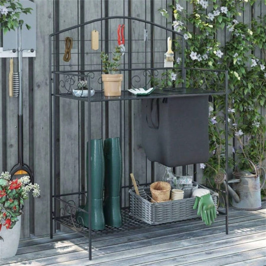 Garden Work Open Shelf Storage