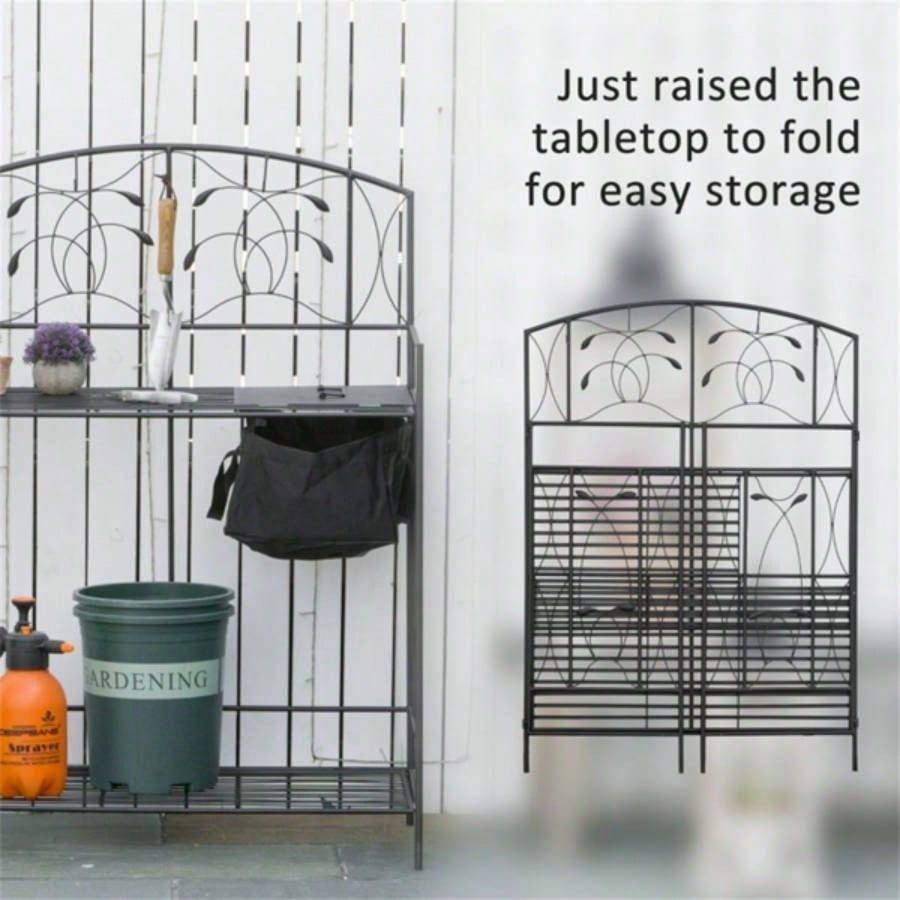 Garden Work Open Shelf Storage