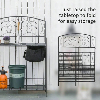 Garden Work Open Shelf Storage