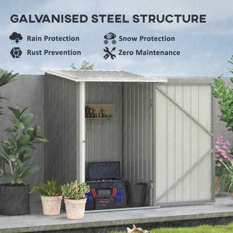Outdoor Garden Storage Shed House Prohibited by