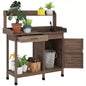 Garden Work Open Shelf Storage