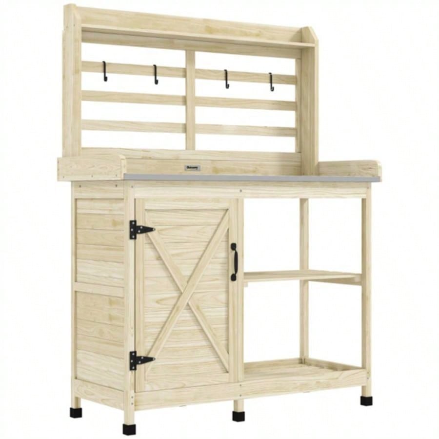 Garden Work Open Shelf Storage