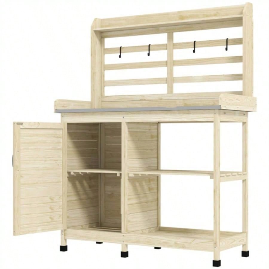 Garden Work Open Shelf Storage