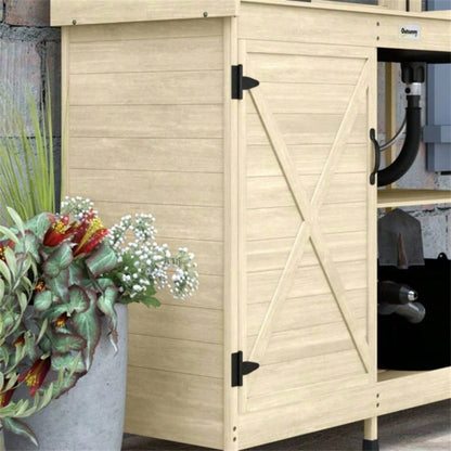 Garden Work Open Shelf Storage