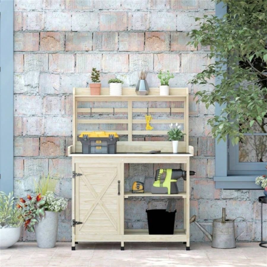 Garden Work Open Shelf Storage
