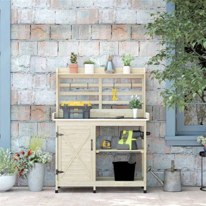 Garden Work Open Shelf Storage
