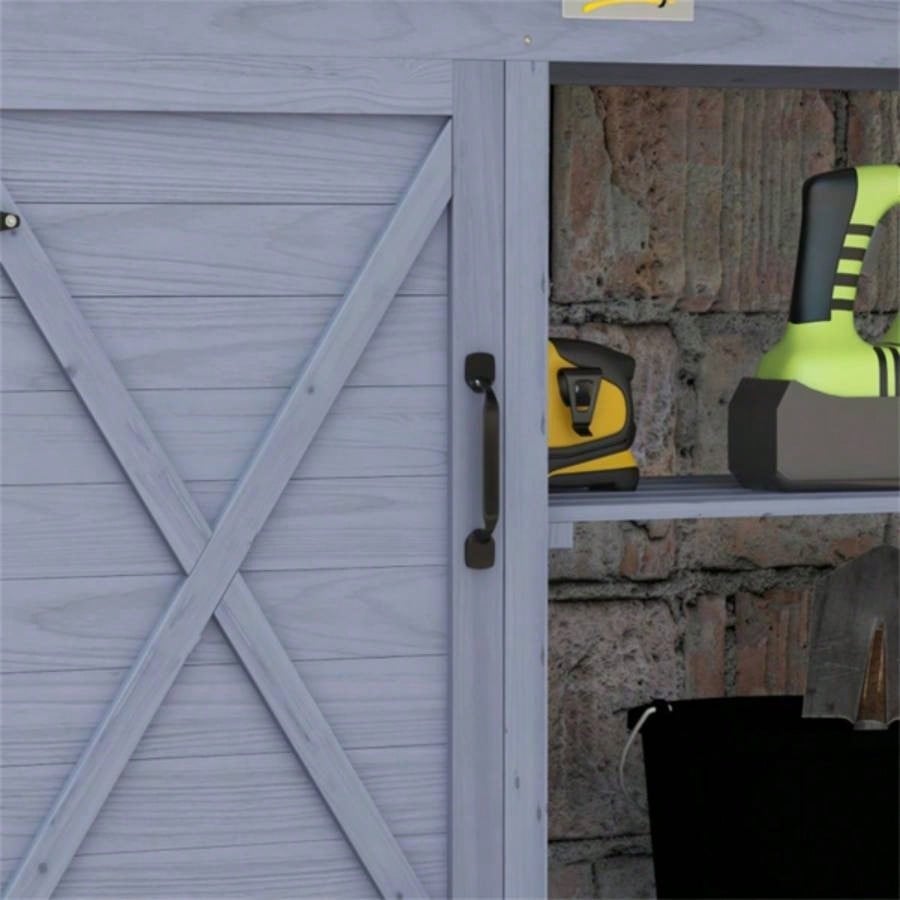 Garden Work Open Shelf Storage