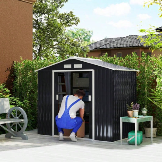 Outdoor Garden Storage Shed House Prohibited by Not Supported non - defective remorse returns