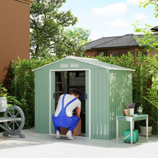 Outdoor Garden Storage Shed House Prohibited by Not Supported non - defective remorse returns