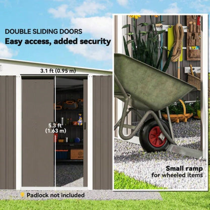 Outdoor Garden Storage Shed House