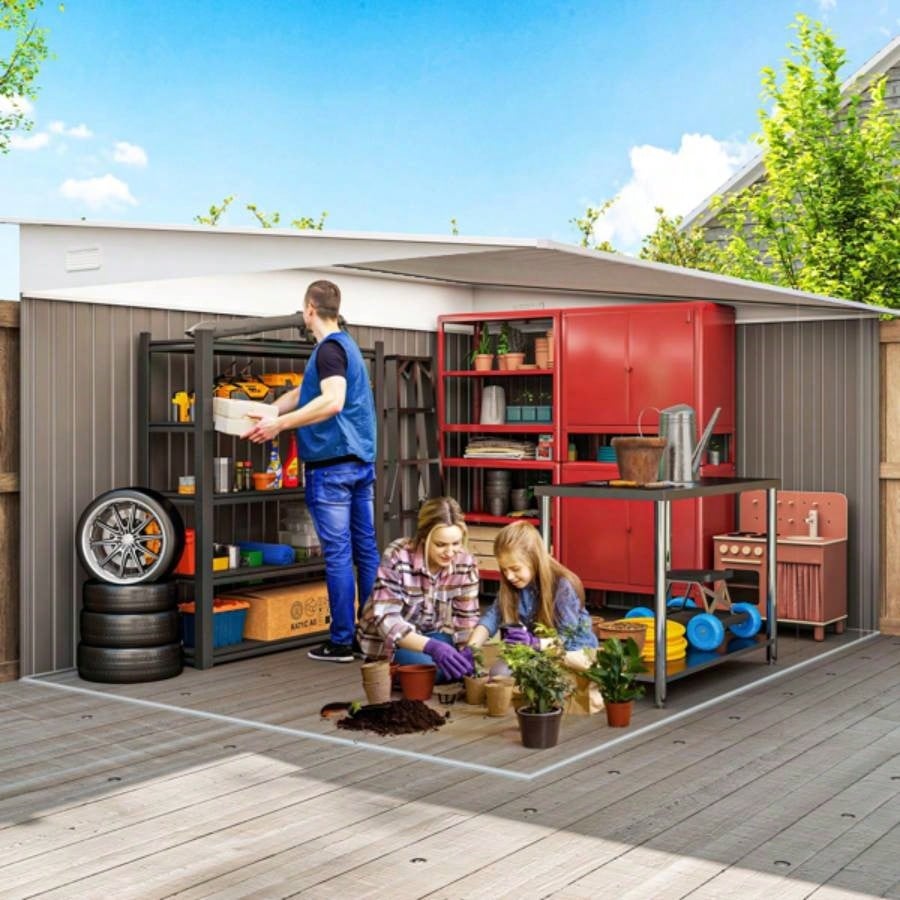 Outdoor Garden Storage Shed House