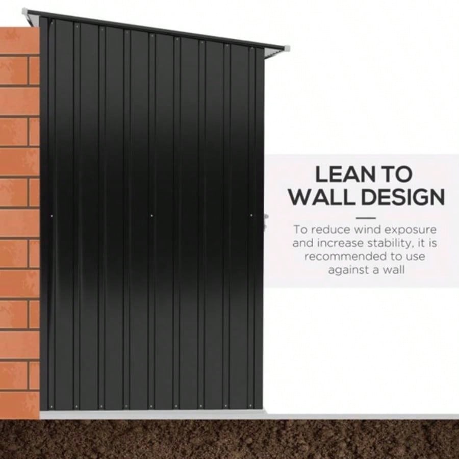 Outdoor Garden Storage Shed Galvanized Steel House Prohibited by