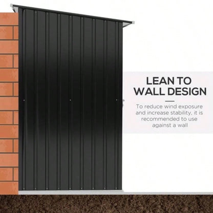 Outdoor Garden Storage Shed Galvanized Steel House Prohibited by