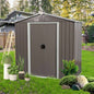8ftx 4ft Outdoor Metal Storage Shed