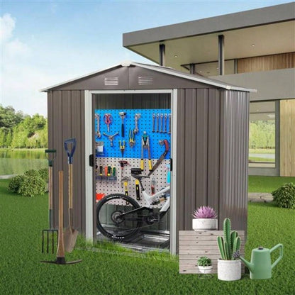 8ftx 4ft Outdoor Metal Storage Shed