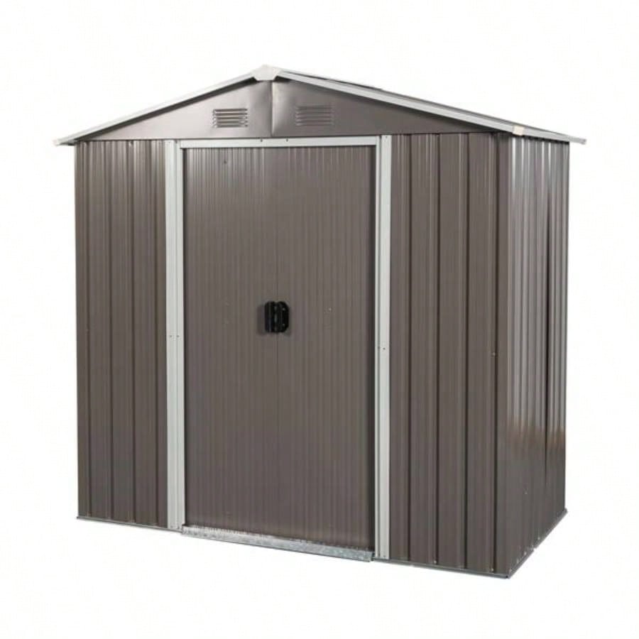 8ftx 4ft Outdoor Metal Storage Shed
