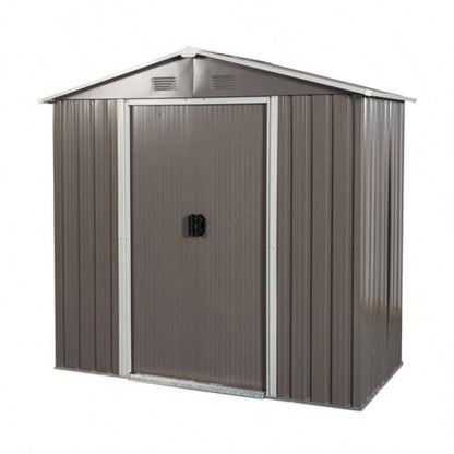 8ftx 4ft Outdoor Metal Storage Shed