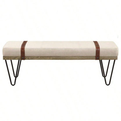 Karis Beige Upholstered Accent