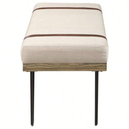 Karis Beige Upholstered Accent