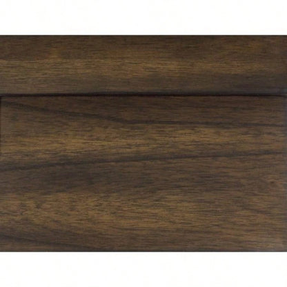 Transitional Dining Furniture 1pc Wooden Button - Tufted Light Rustic Brown Furniture