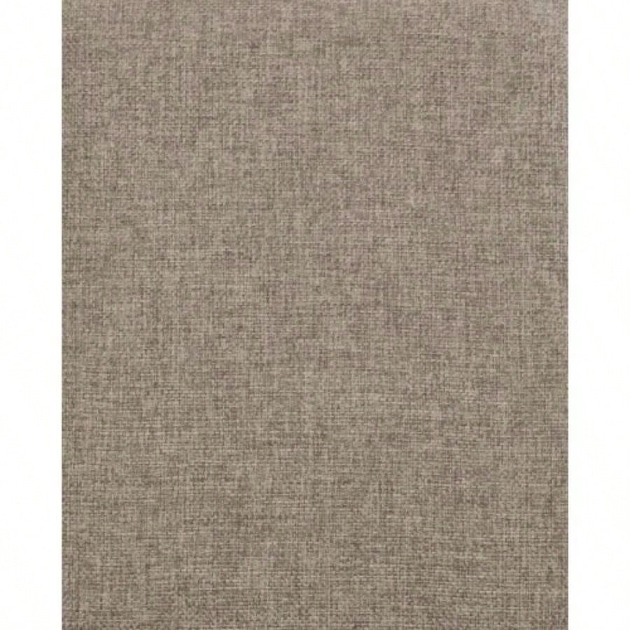 Traditional Style Wood Framed 1pc Upholstered Naihead Trim Wire Brushed Rustic Brown Dining Room Furniture
