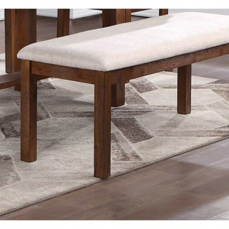 1pc Only Natural Brown Solid wood Contemporary Style Kitchen Dining Room Furniture Seating