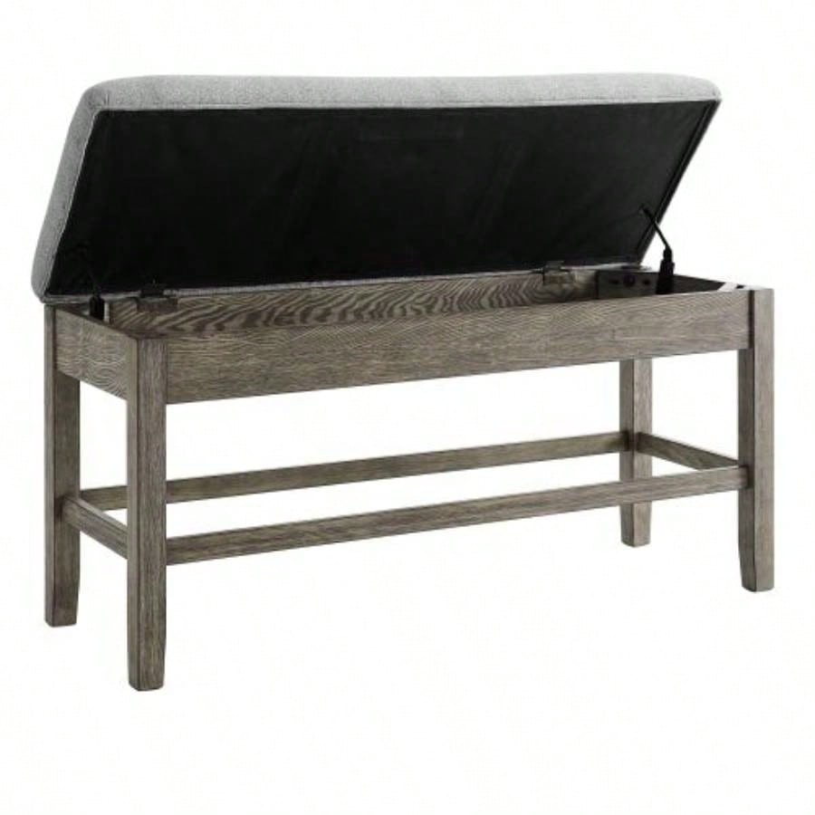 Grayson - Storage Counter - Dark Gray