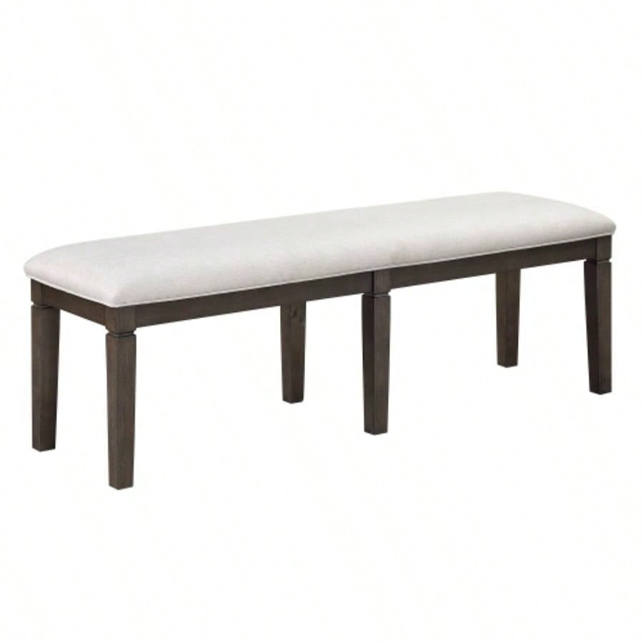 Dark Espresso Dining 1pc Upholstery Wooden Dining Room Furniture