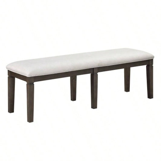 Dark Espresso Dining 1pc Upholstery Wooden Dining Room Furniture