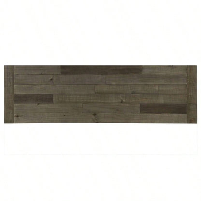 Prato Two - Tone Wood Upholstered Dining, Antique Brown and Distressed Blue