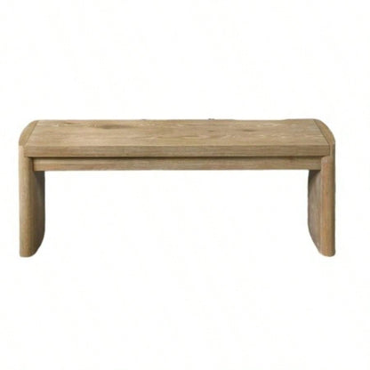 Modern Contemporary Style Upholstery Round Corners Dining Room Oak