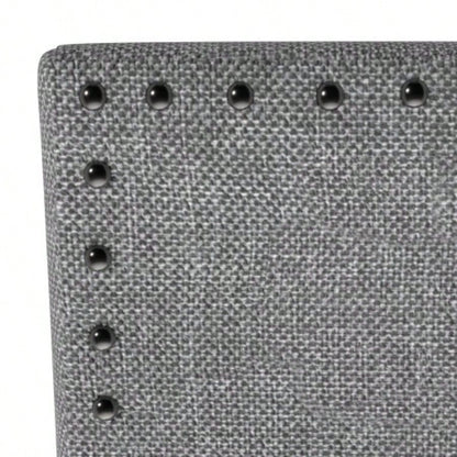 Wallace Bay Glimm Gray Upholstered With Back