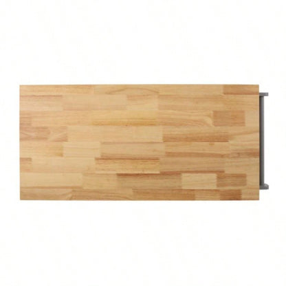 Kitchen Island Cart with Solid Wood Top, 41 Width Mobile Carts with Storage Cabinet, Rolling Kitchen Table with Spice Rack, Towel Rack, and Drawer, Portable Islands on Wheels