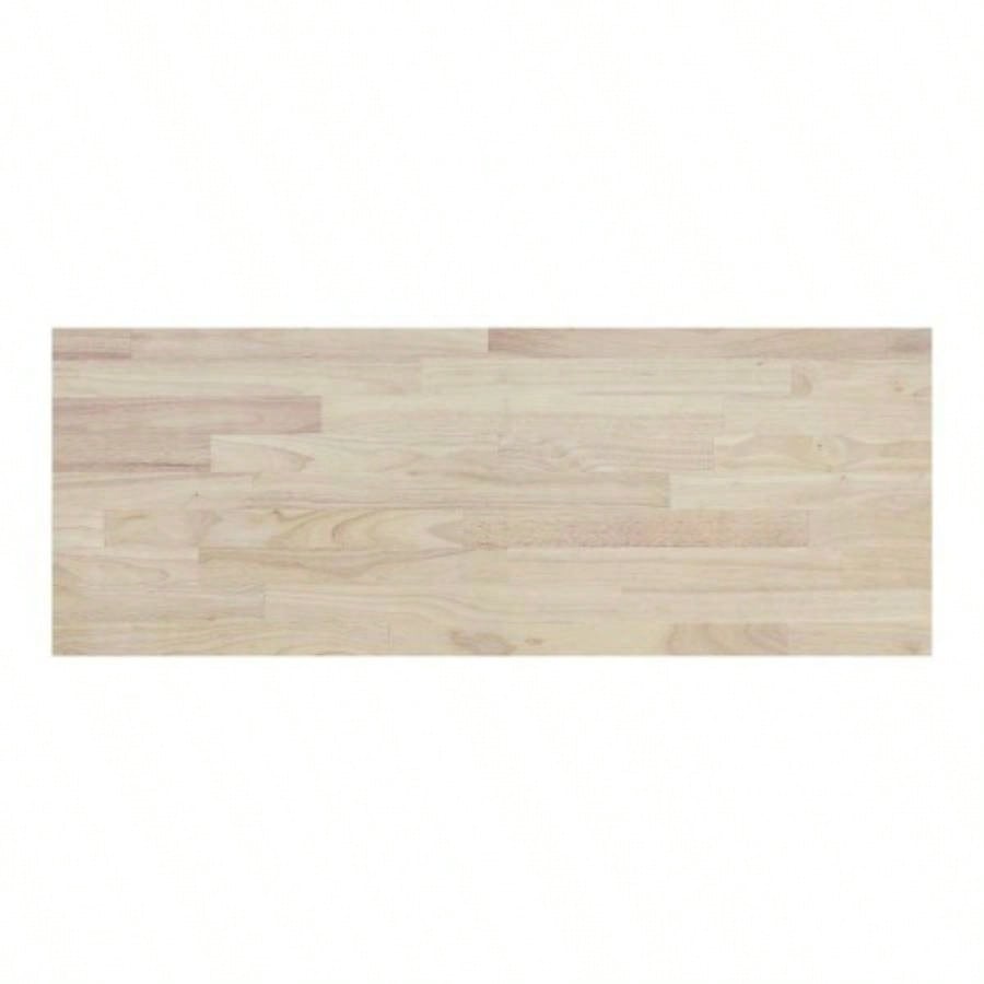 Kitchen Island with Rubber wood Countertop, Kitchen Cart on 5 Wheels with Storage Cabinet and 2 Top Drawers and A center double layered storage drawer Dinning Room,